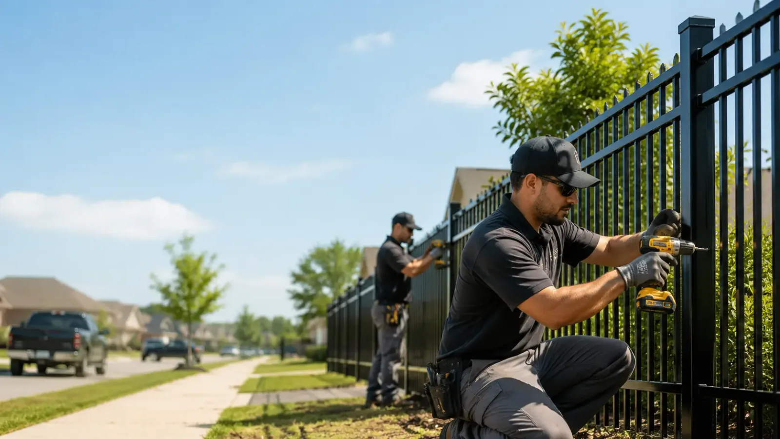 Metal Fence Installation in Prichard, AL